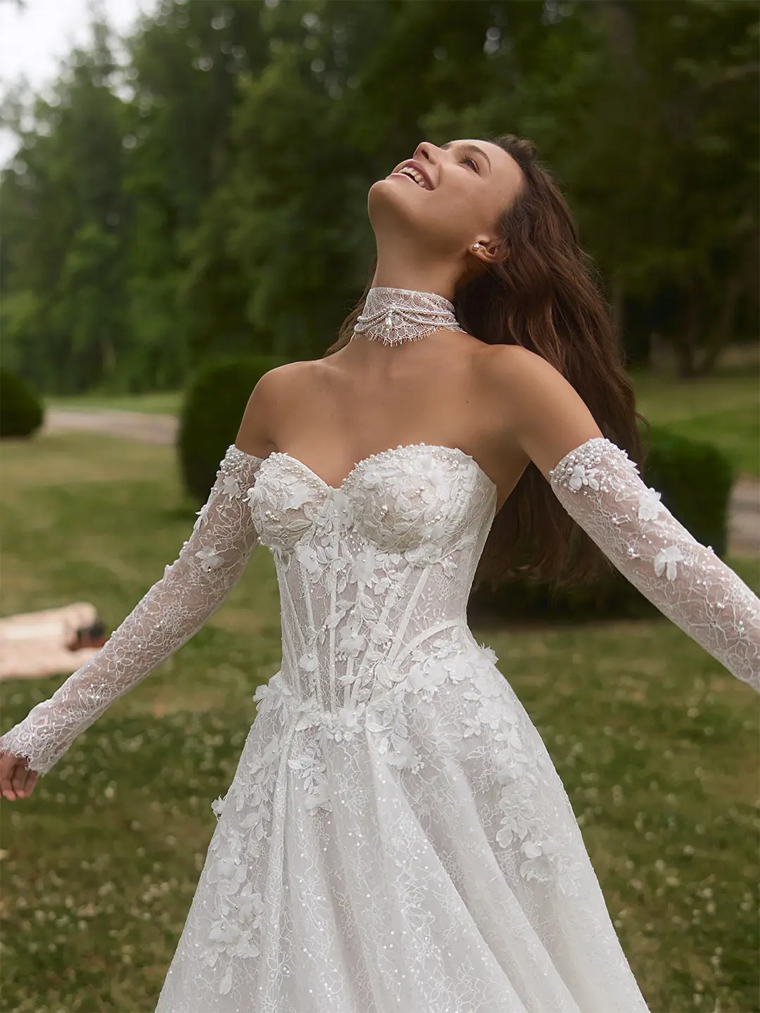 Brautkleid in A-Linie bei Love Edit in Bamberg